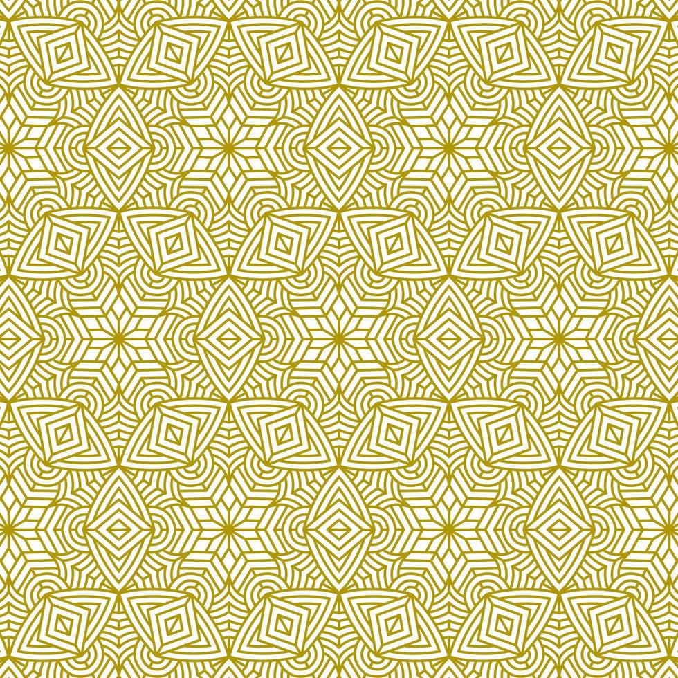 mandala line ethnic background abstract pattern vector