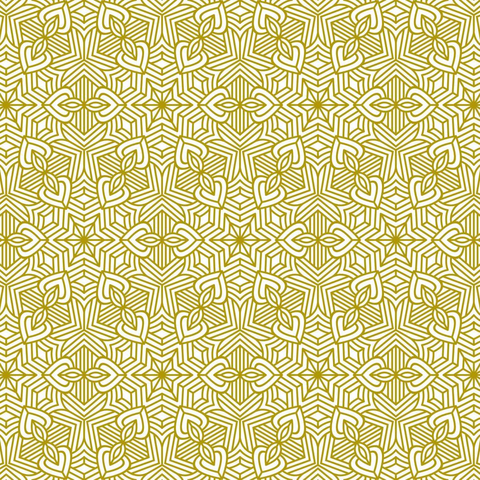 mandala line ethnic background abstract pattern vector