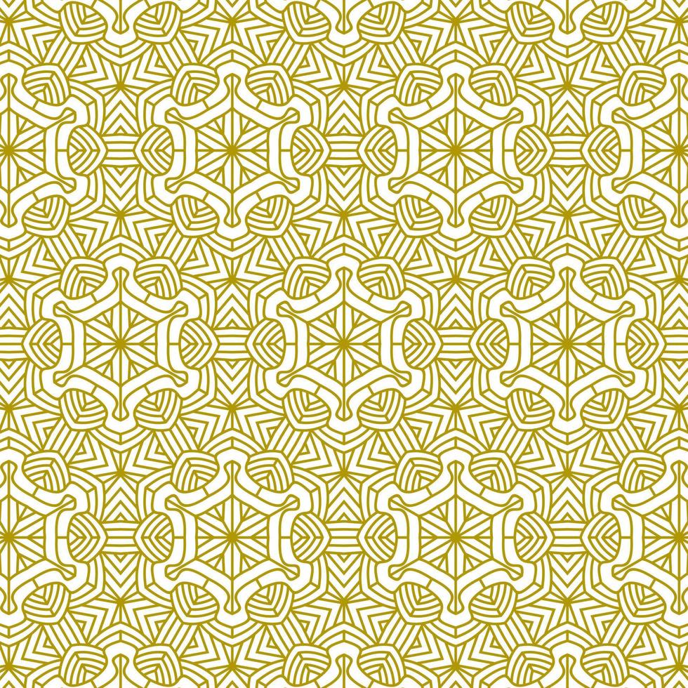 mandala line ethnic background abstract pattern vector