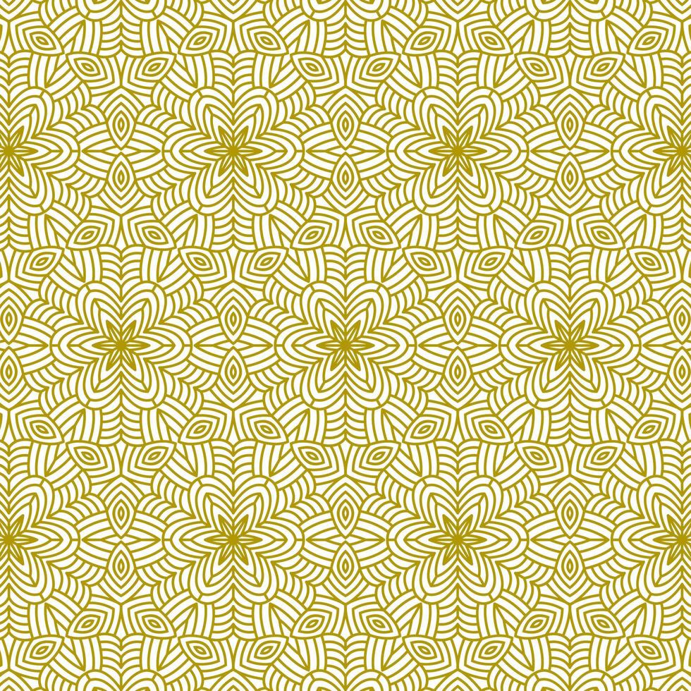 mandala line ethnic background abstract pattern vector