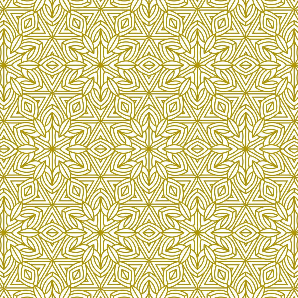 mandala line ethnic background abstract pattern vector