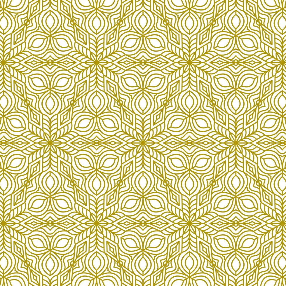 mandala line ethnic background abstract pattern vector
