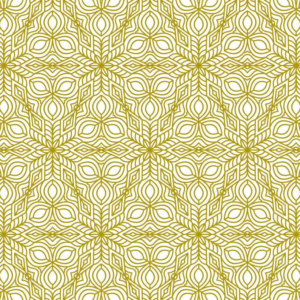 mandala line ethnic background abstract pattern vector