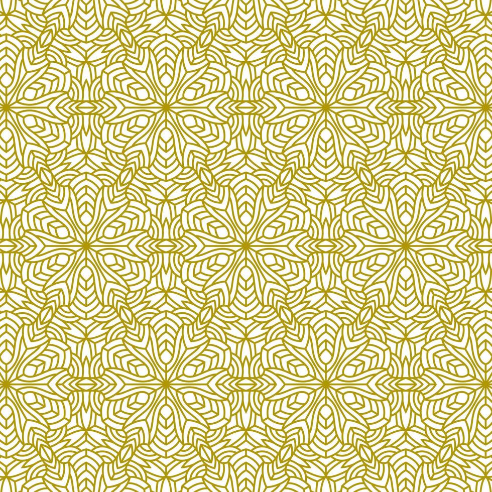 mandala line ethnic background abstract pattern vector