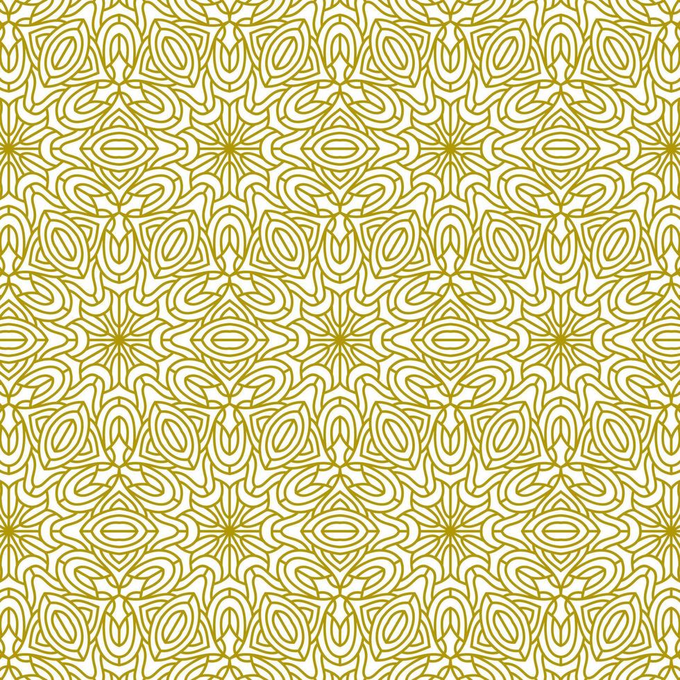 mandala line ethnic background abstract pattern vector