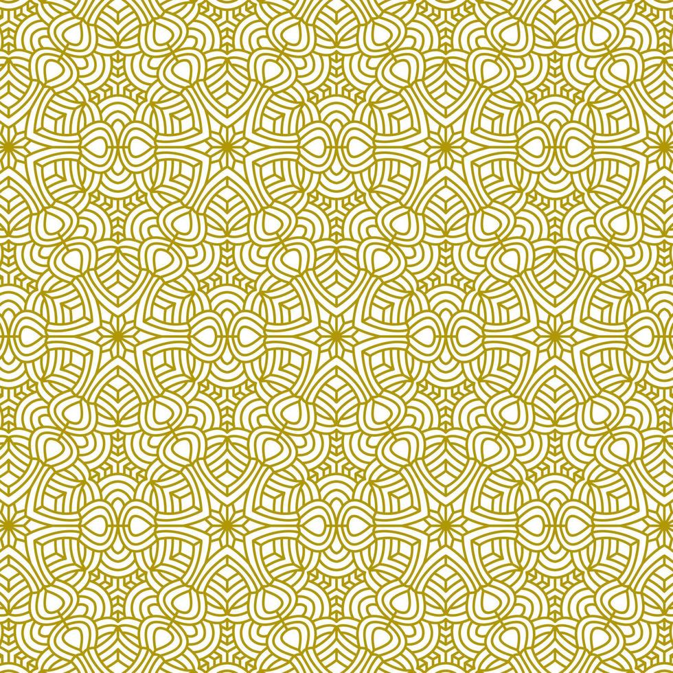 mandala line ethnic background abstract pattern vector