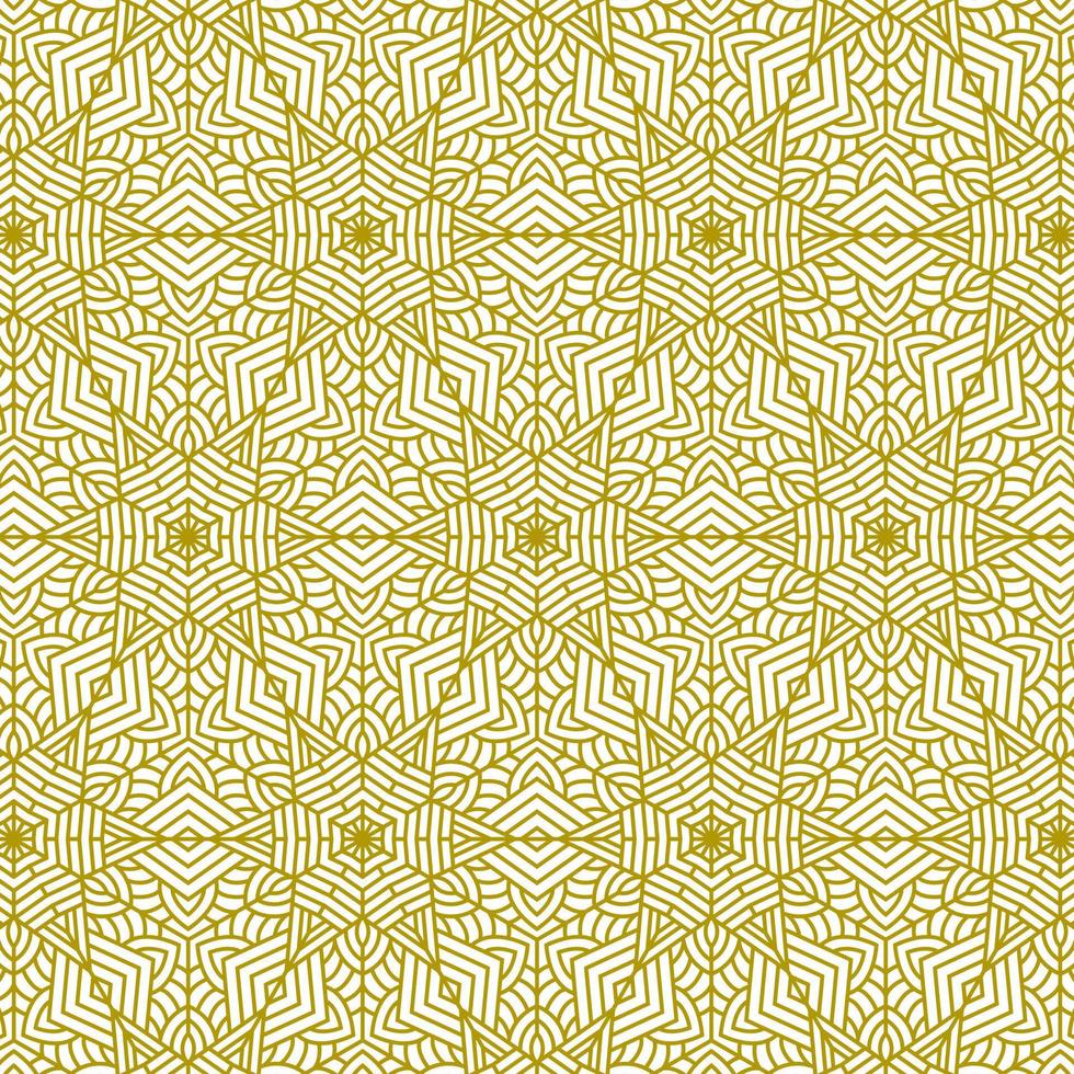 mandala line ethnic background abstract pattern vector