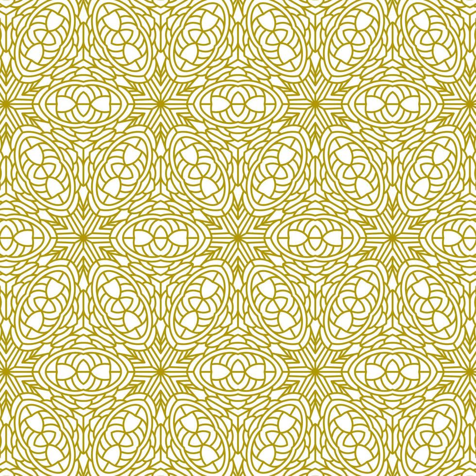 mandala line ethnic background abstract pattern vector