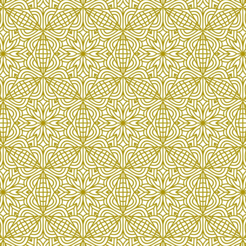 mandala line ethnic background abstract pattern vector