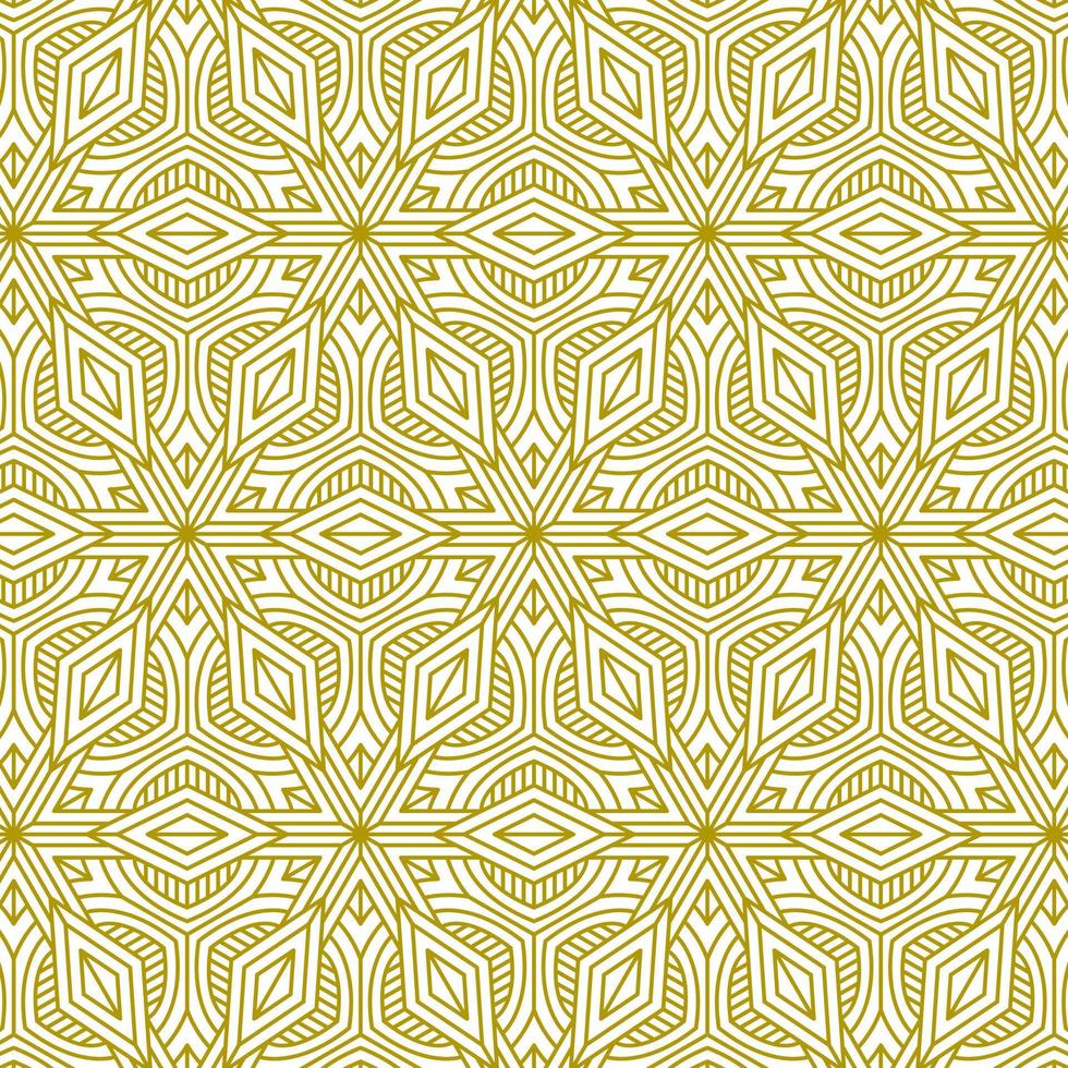 mandala line ethnic background abstract pattern vector