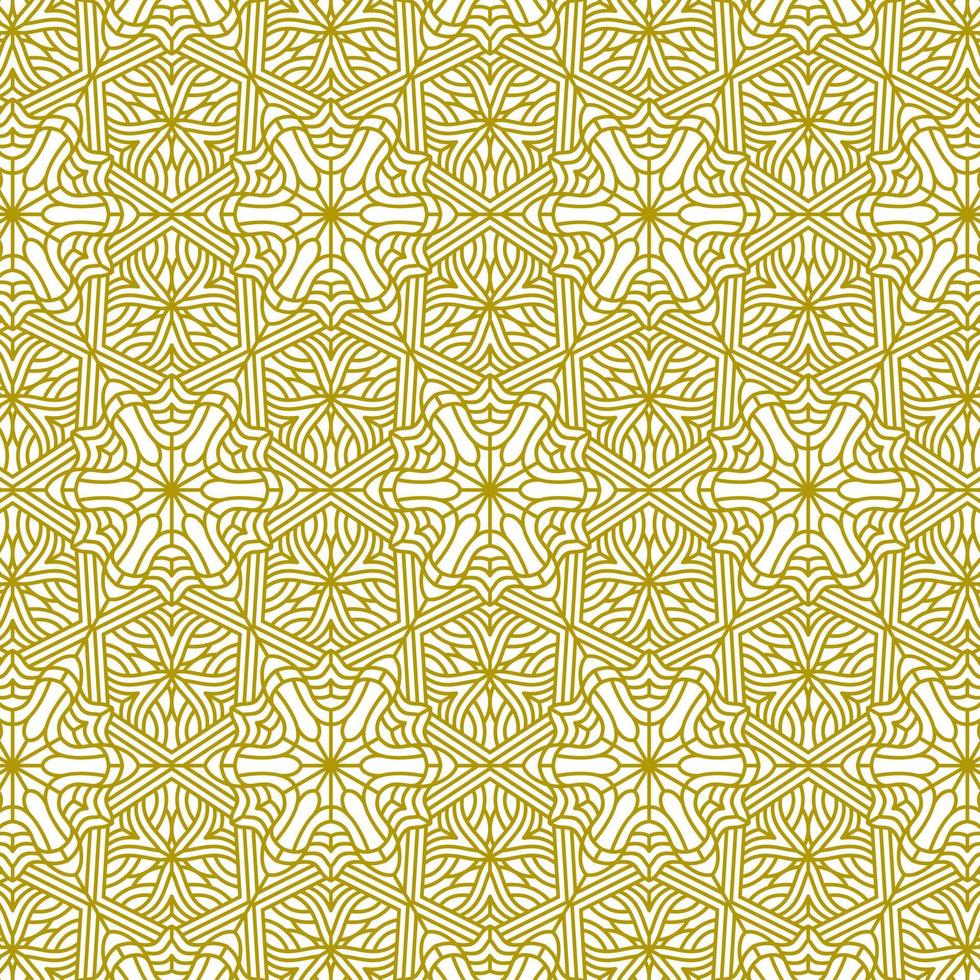 mandala line ethnic background abstract pattern vector