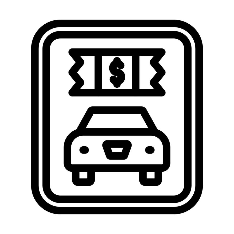 Ticket Icon Design vector