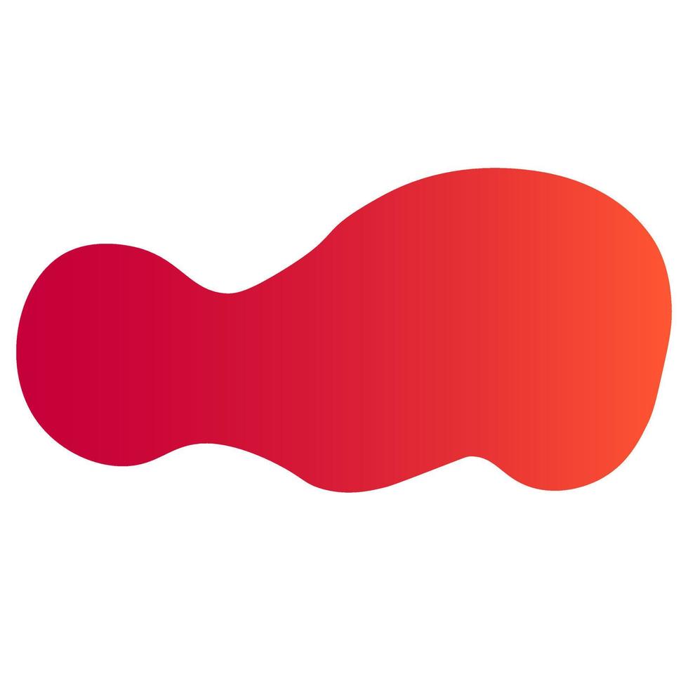Abstract liquid shape modern banner template vector