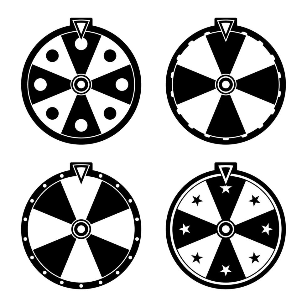 Fortune Wheel isolated on white background vector