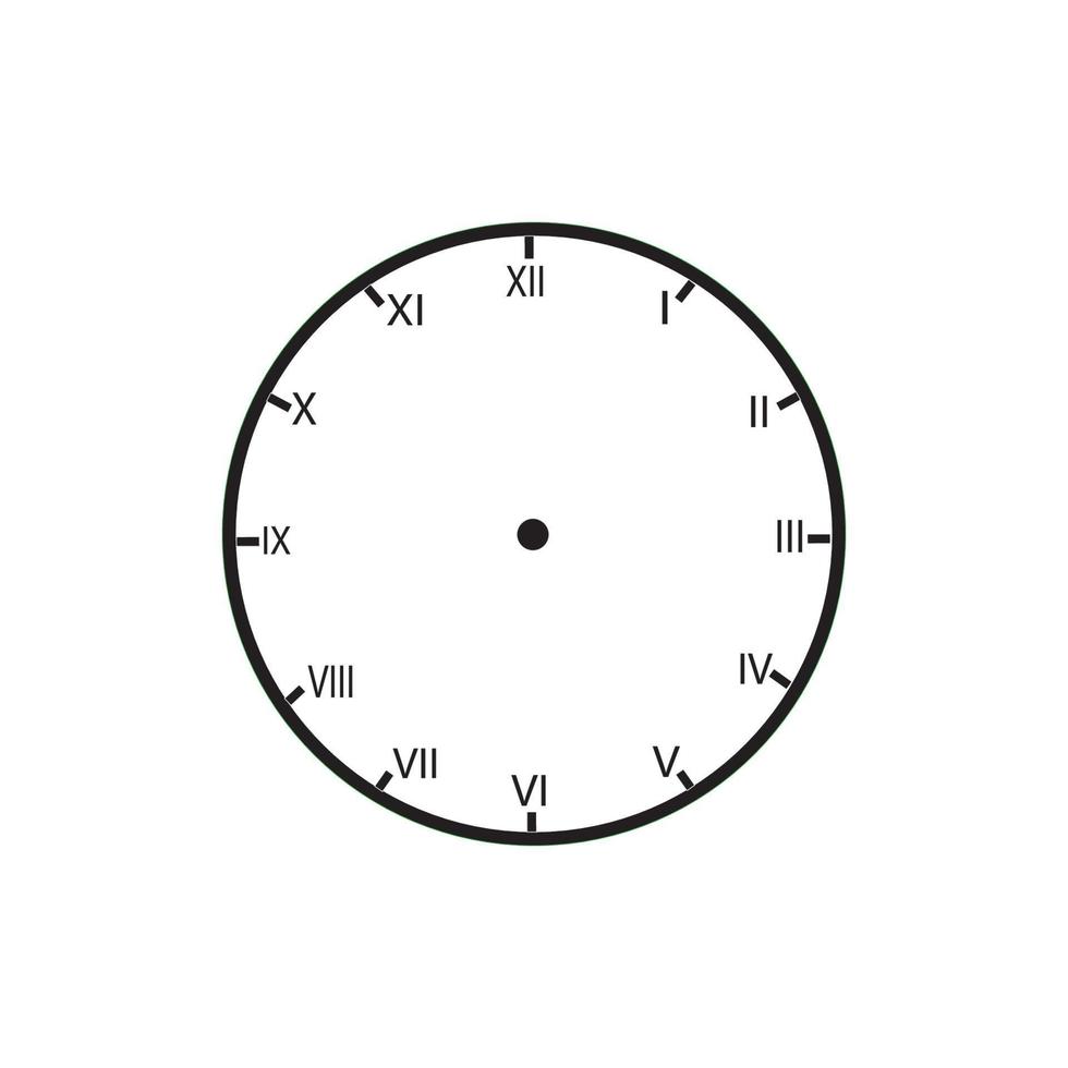 diseño de vector de logotipo de icono de gota de reloj