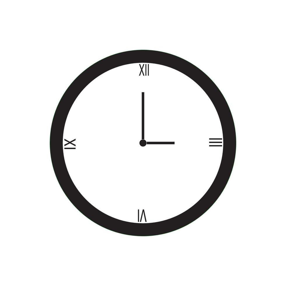 clock drop icon logo vector design