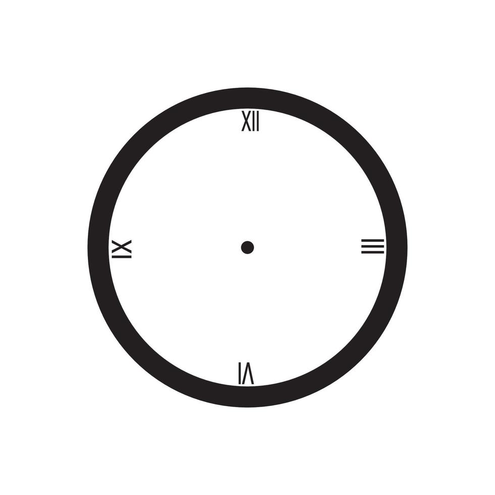 clock drop icon logo vector design