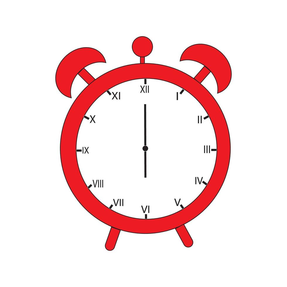 diseño de vector de logotipo de icono de gota de reloj