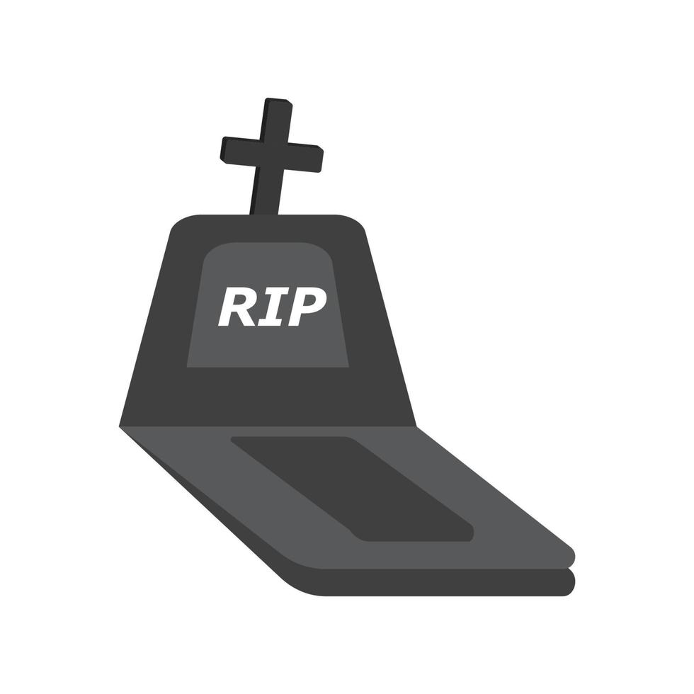 Tomb icon Template vector illustration