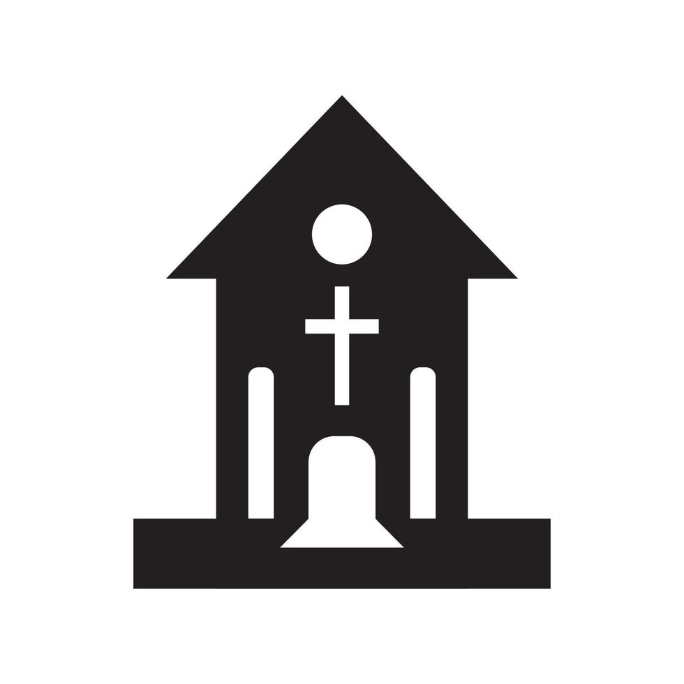 Tomb icon Template vector illustration