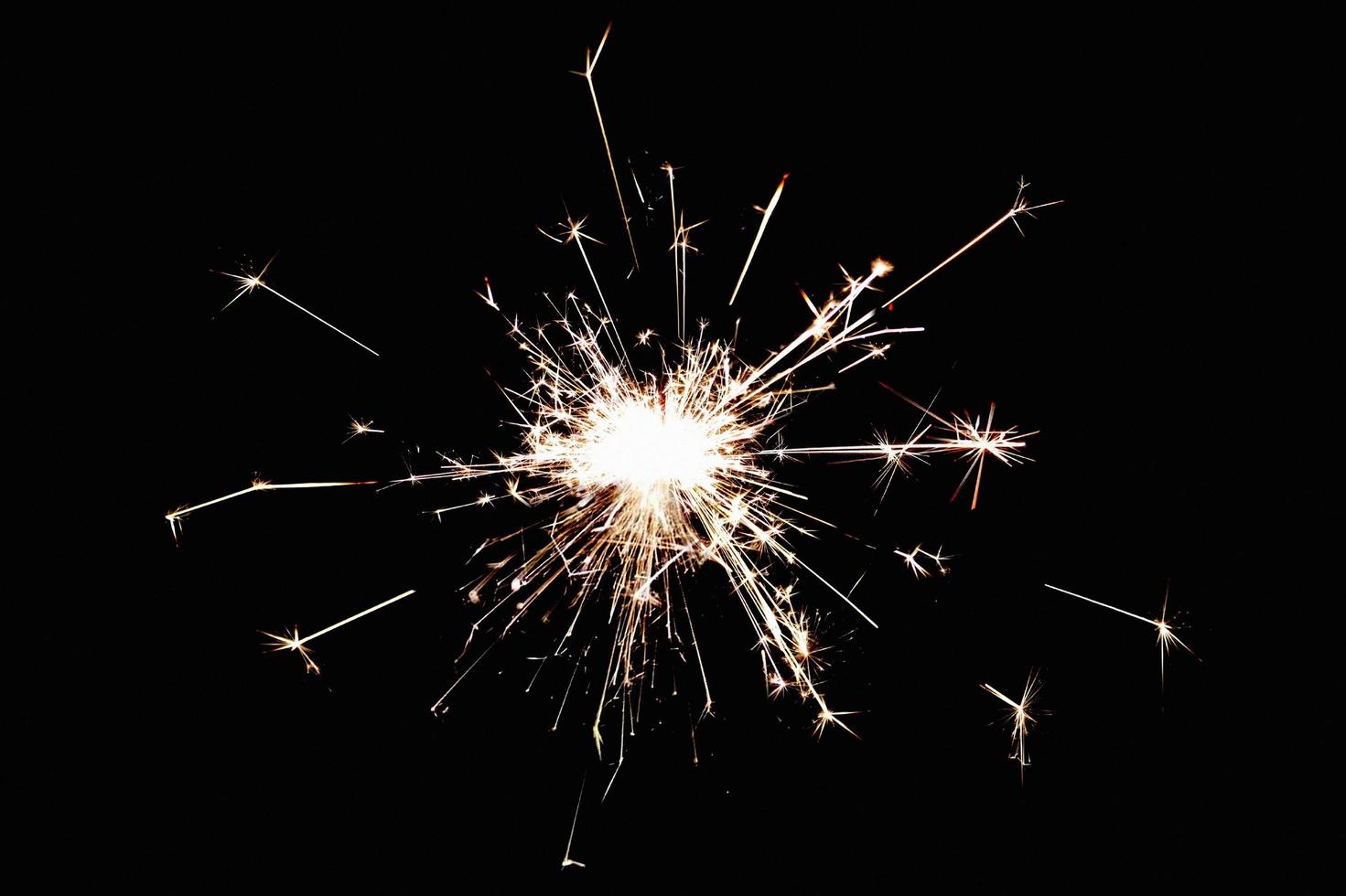 isolated firework burning bright sparkling overlay texture black background stock photo
