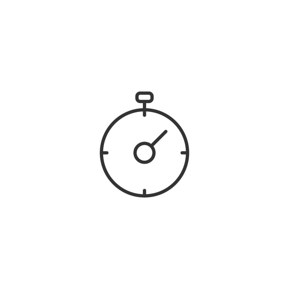 Time and clock. Minimalistic illustration drawn with black thin line. Editable stroke. Suitable for web sites, stores, mobile apps. Vector symbol and icon of hourglass