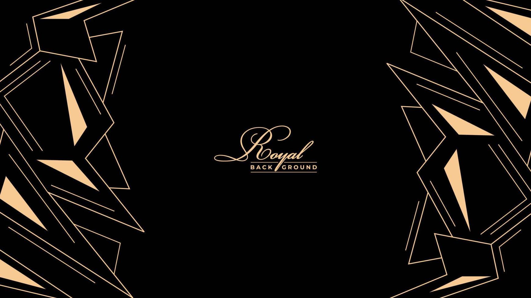 Abstract Gradient background gold color vector