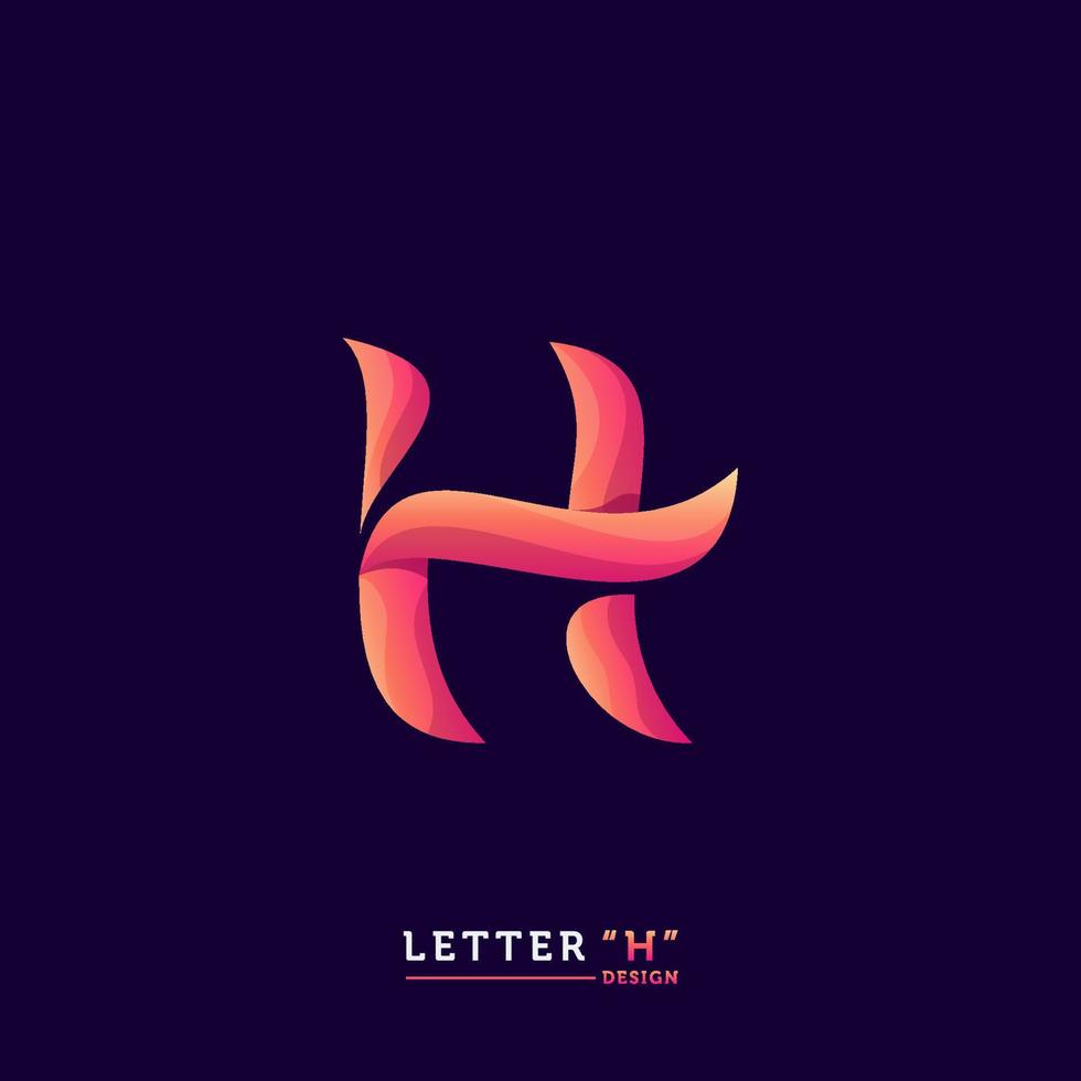 Letter h logo 11775647 Vector Art at Vecteezy