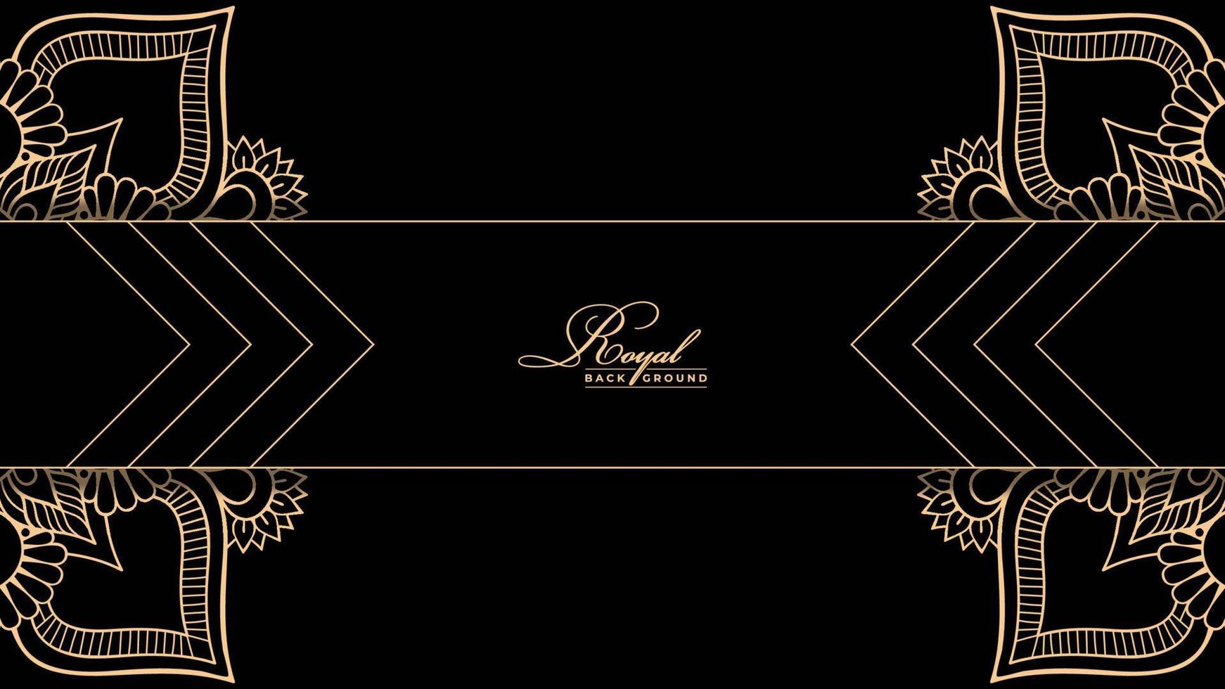 Abstract Gradient background gold color vector