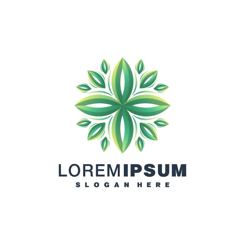 Colorful logo design vector