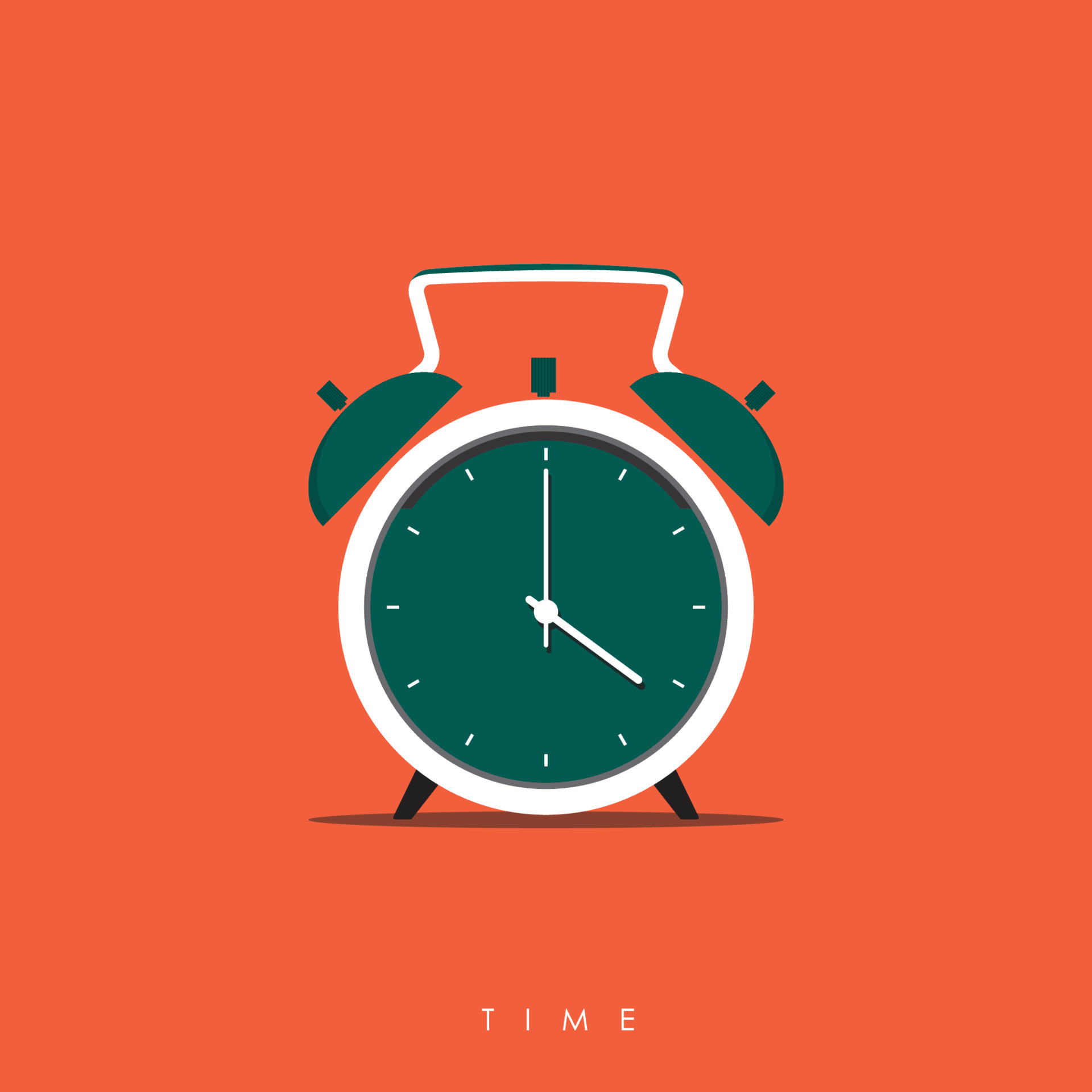 Alarm Clock Illustration 11776452 Vector Art at Vecteezy