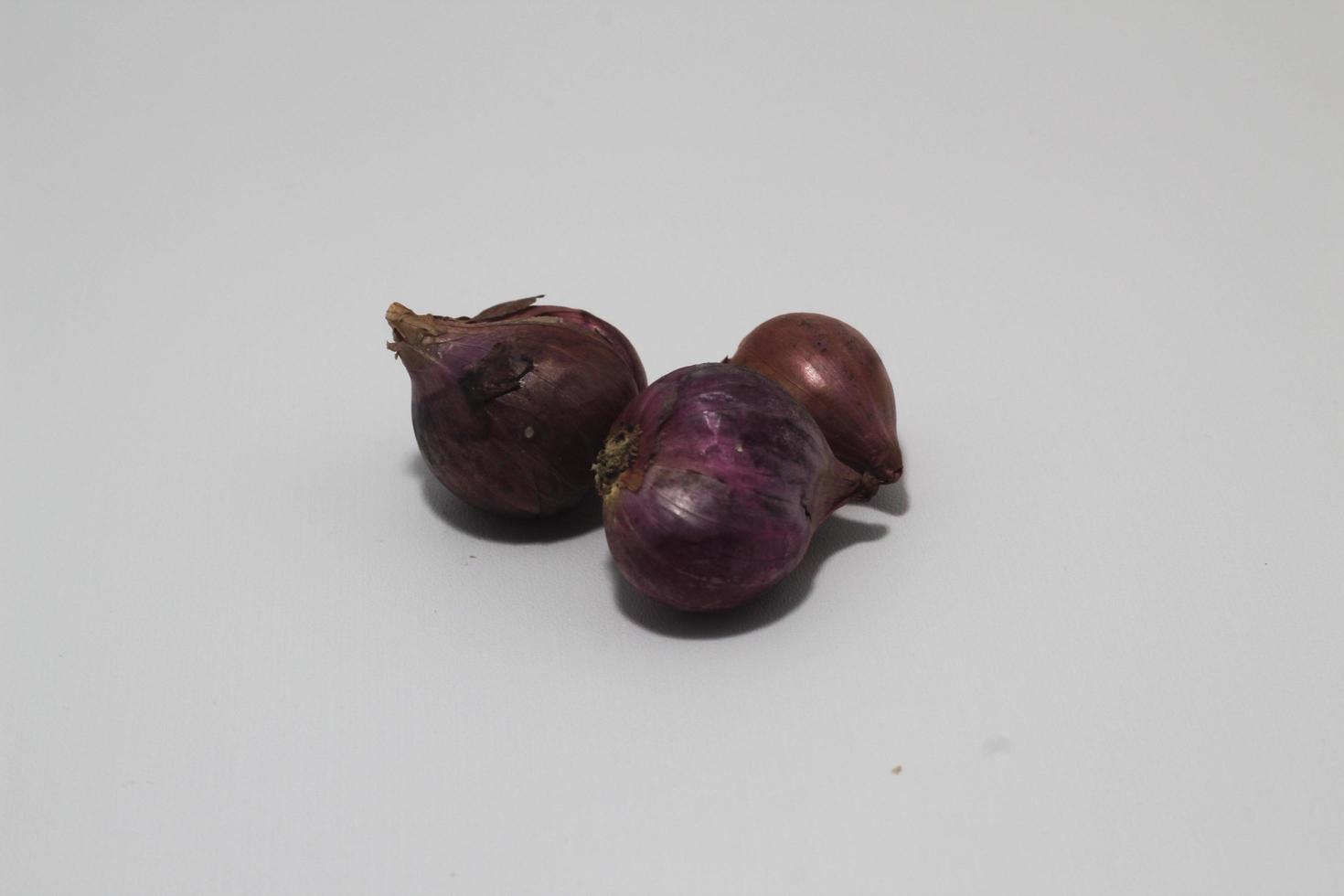 Onion isolated on white background photo