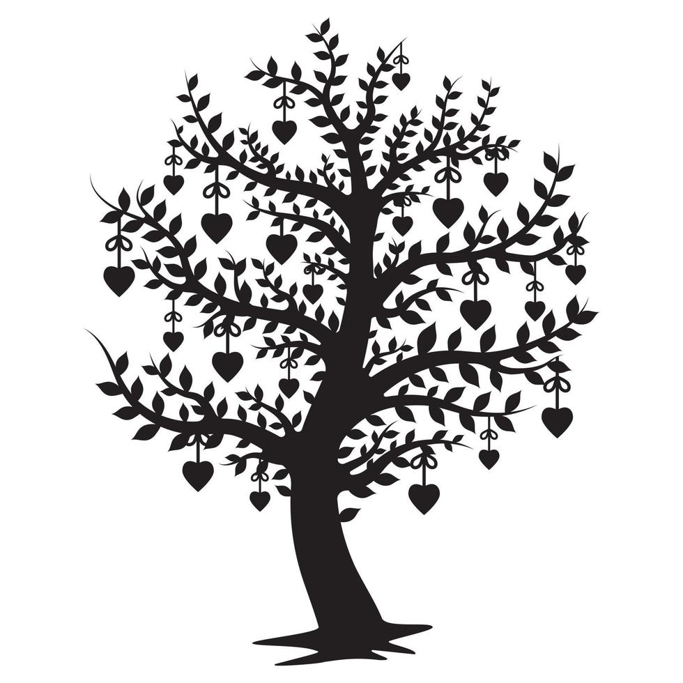 plantilla de árbol genealógico, ilustración vectorial aislada en color de dibujos animados kawaii. vector