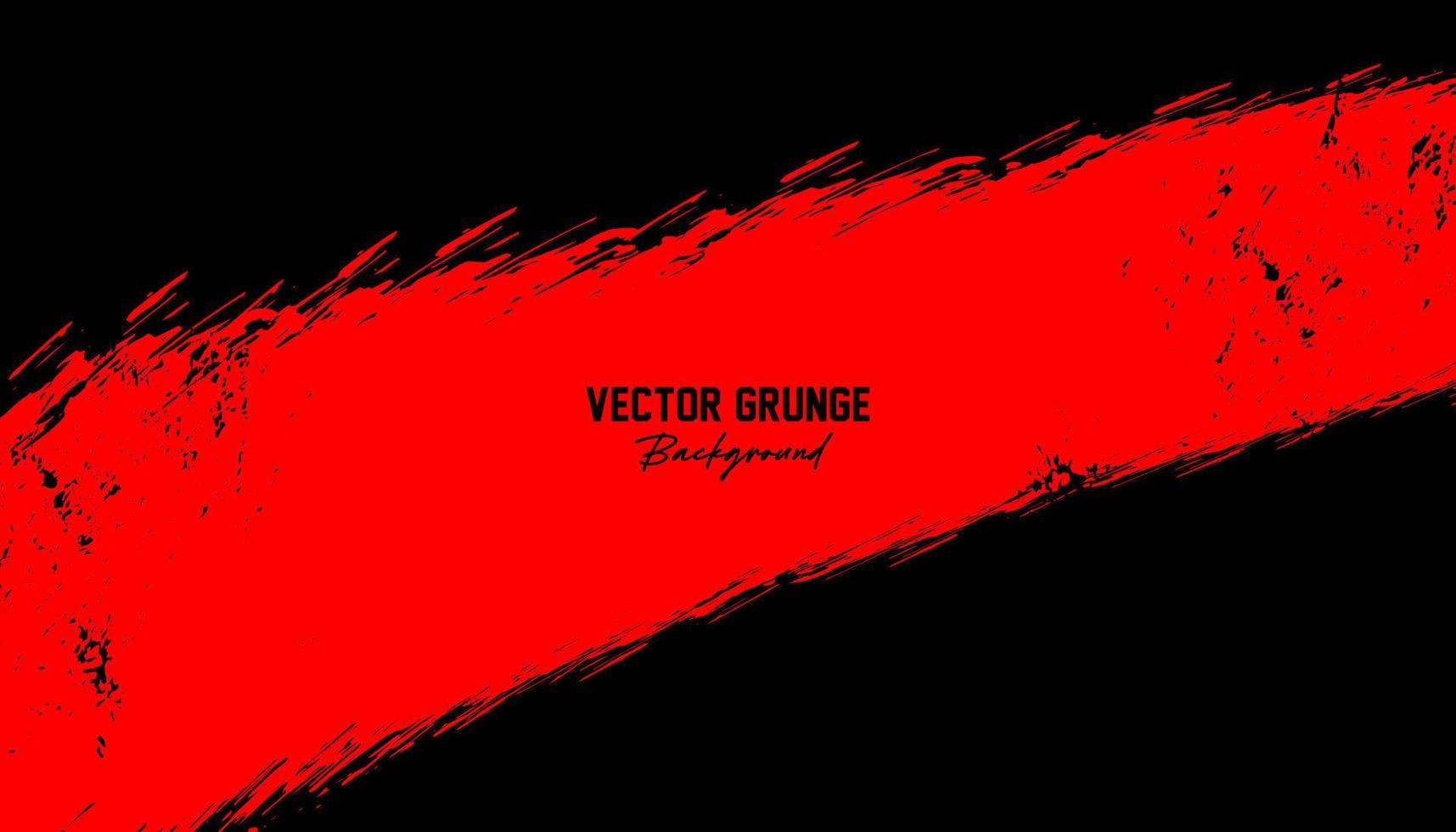 vector de diseño de fondo abstracto grunge rojo y negro