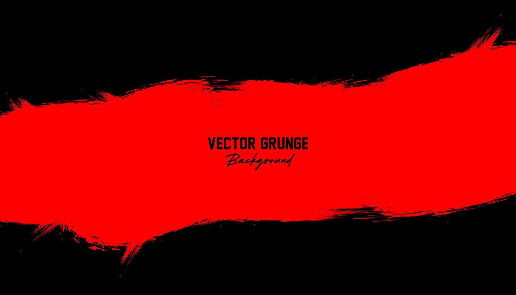 vector de diseño de fondo abstracto grunge rojo y negro