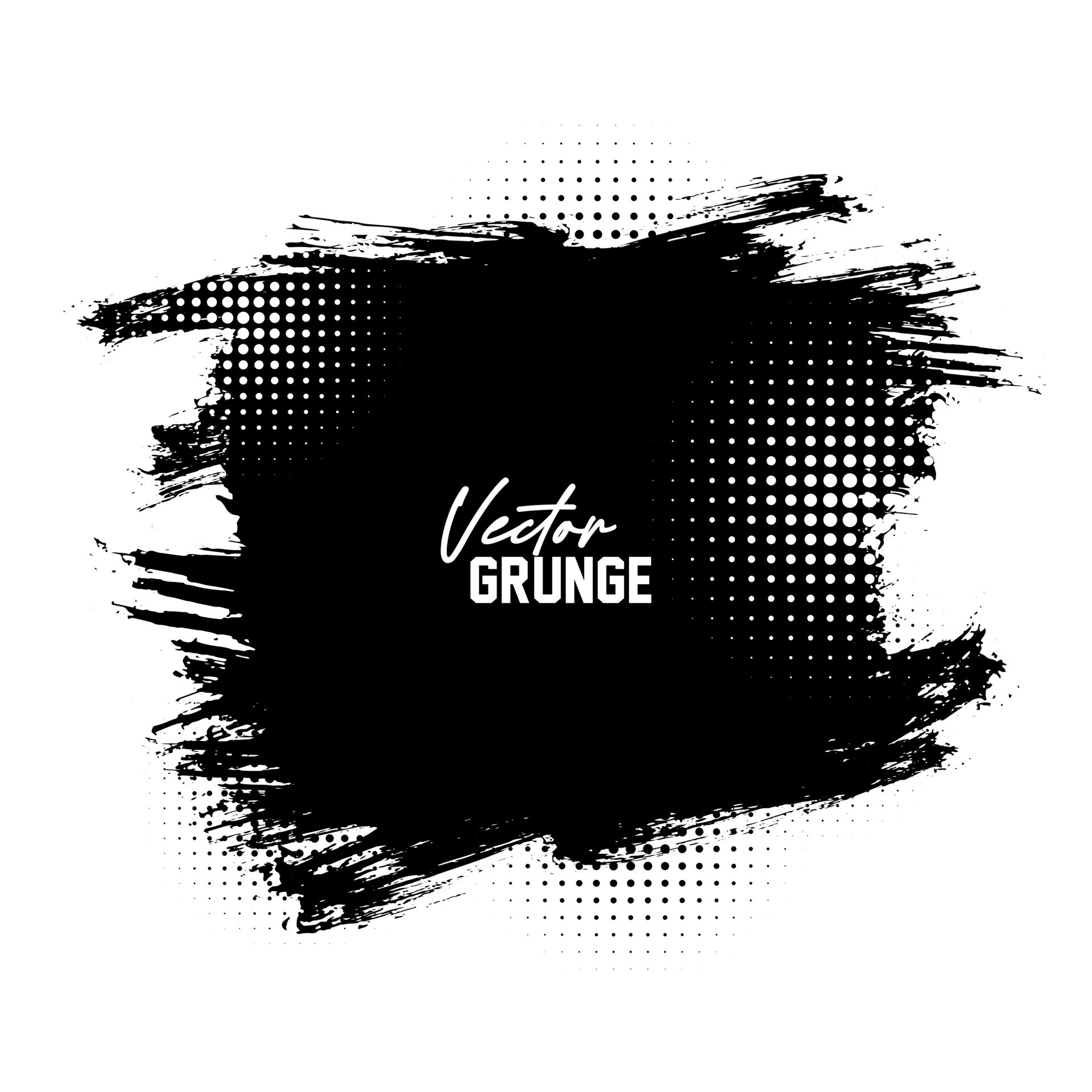 abstract black halftone grunge white background design vector 11778587