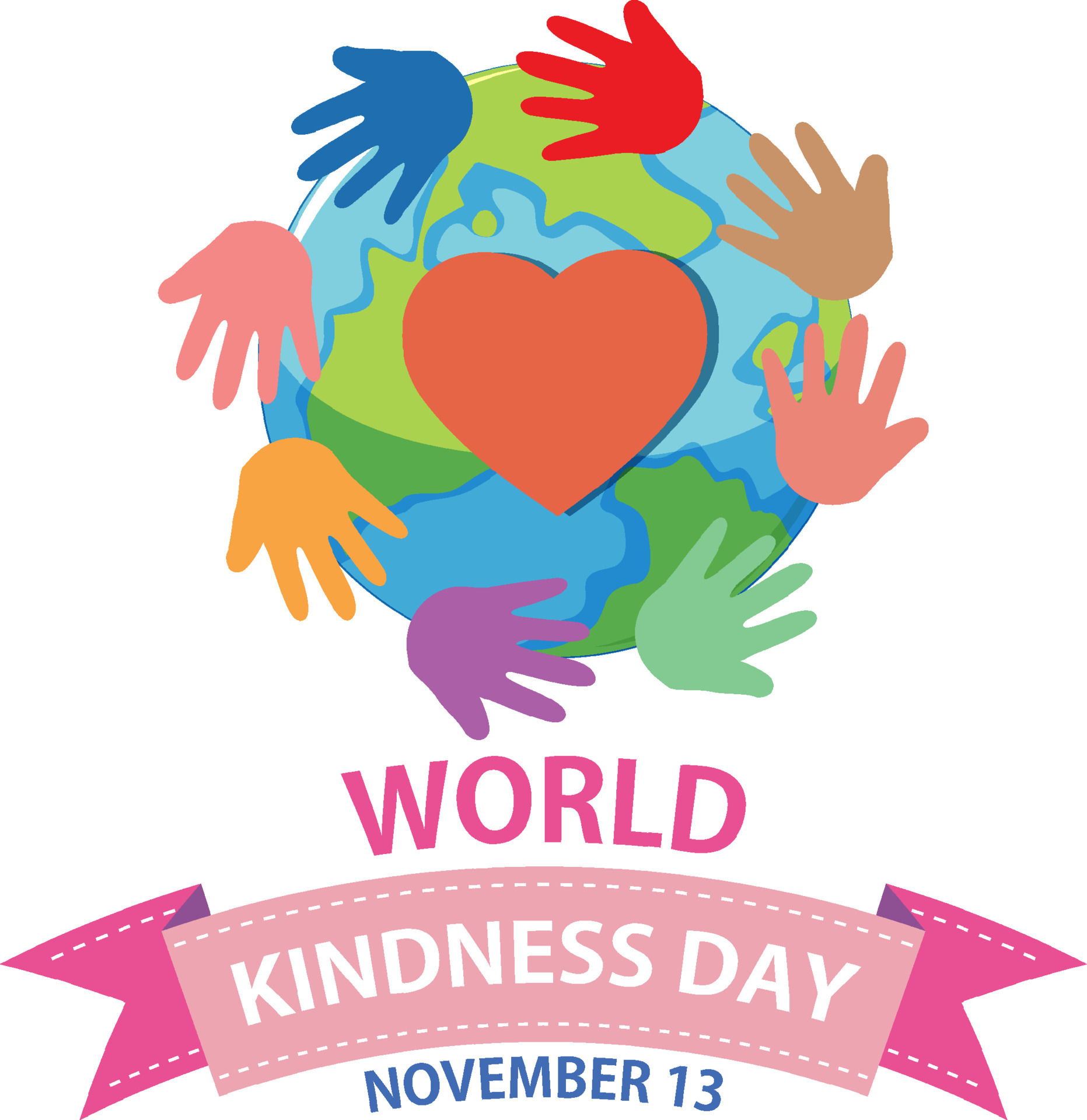 World Kindness Day Logo Design 11778866 Vector Art at Vecteezy