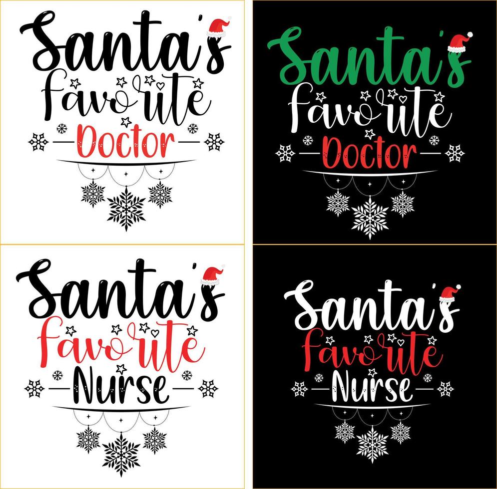 Christmas typography t shirt design vector