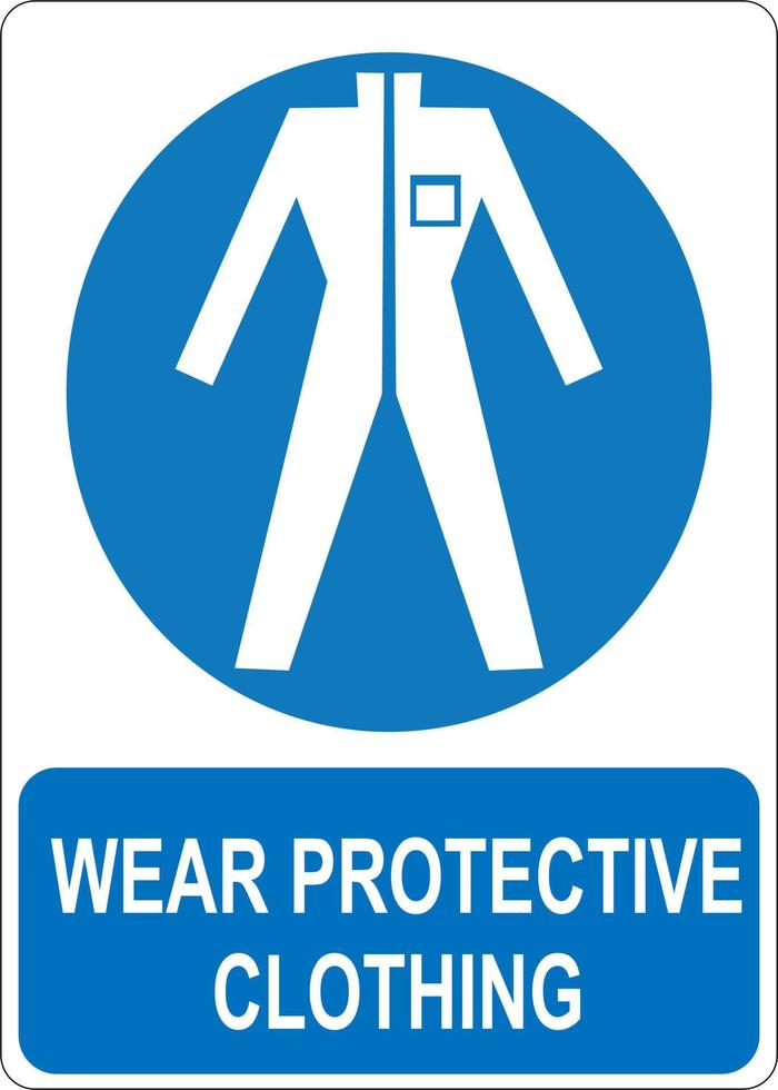 work safety sign vector design