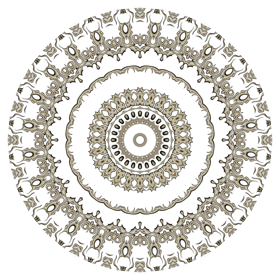 illustration de cercle de mandala png