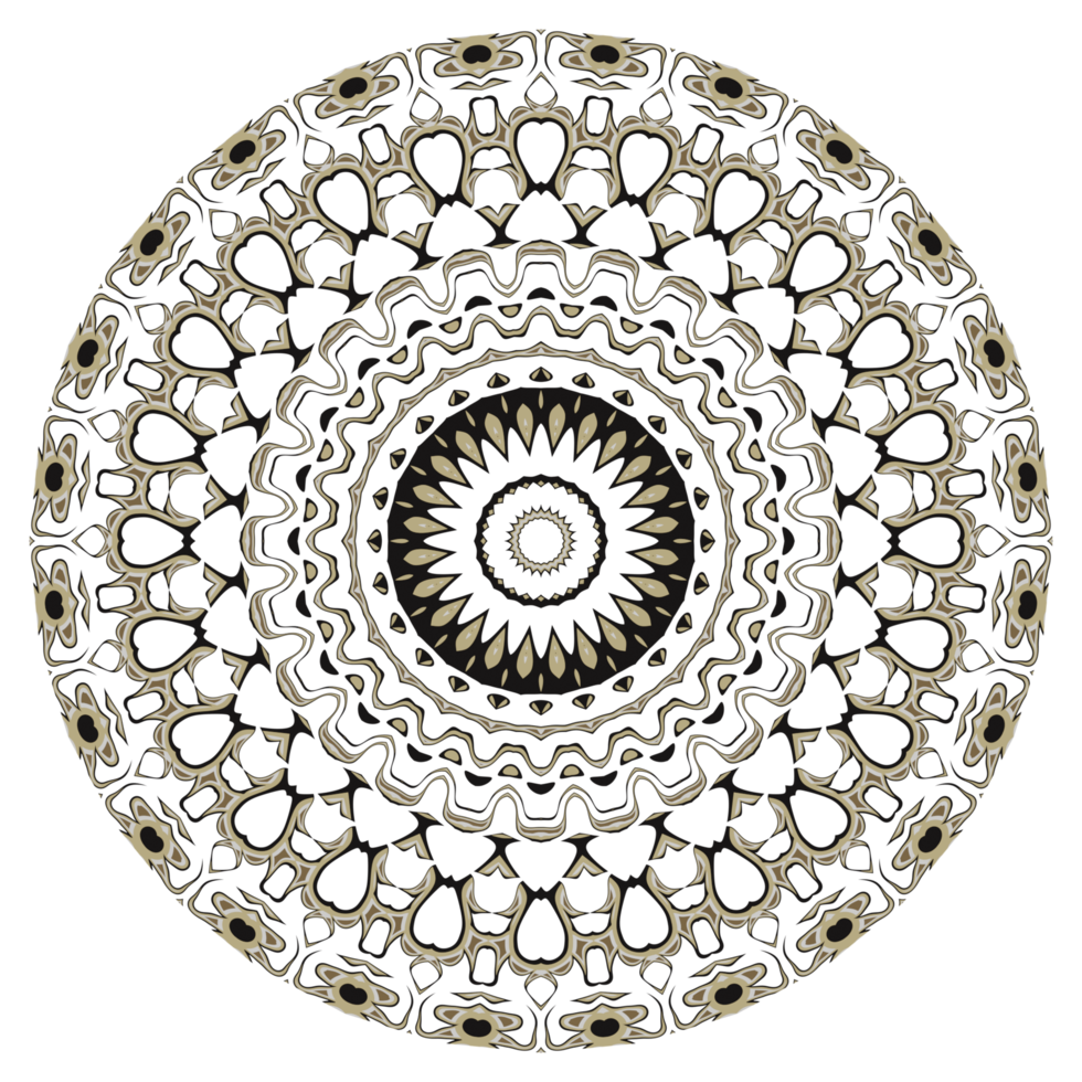 Mandala circle illustration png