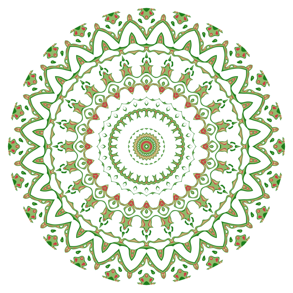 Flower mandala illustration png