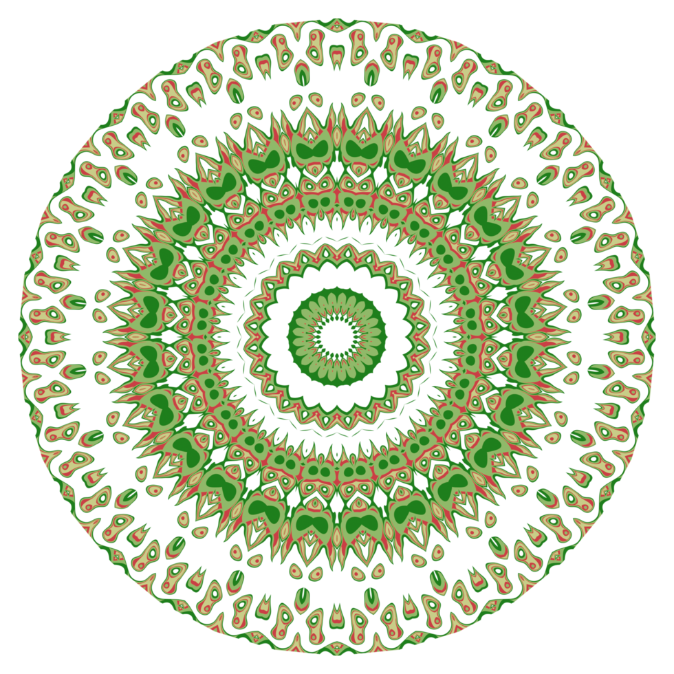 Flower mandala illustration png