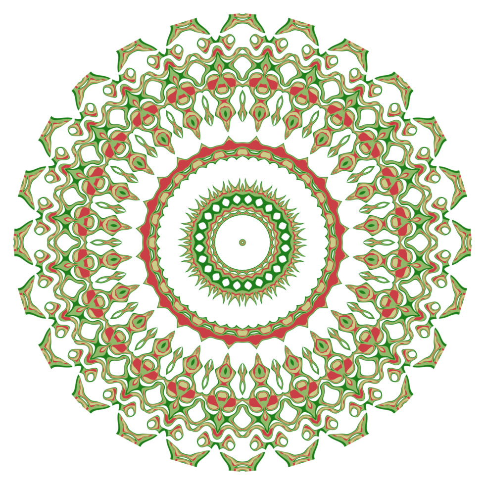 Flower mandala illustration png