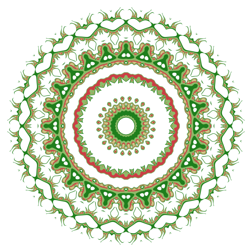 Flower mandala illustration png