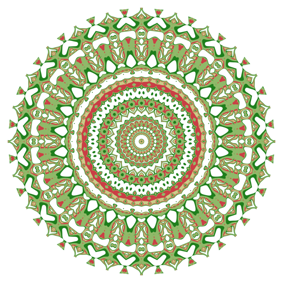 Flower mandala illustration png