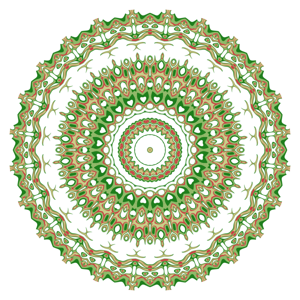 Flower mandala illustration png