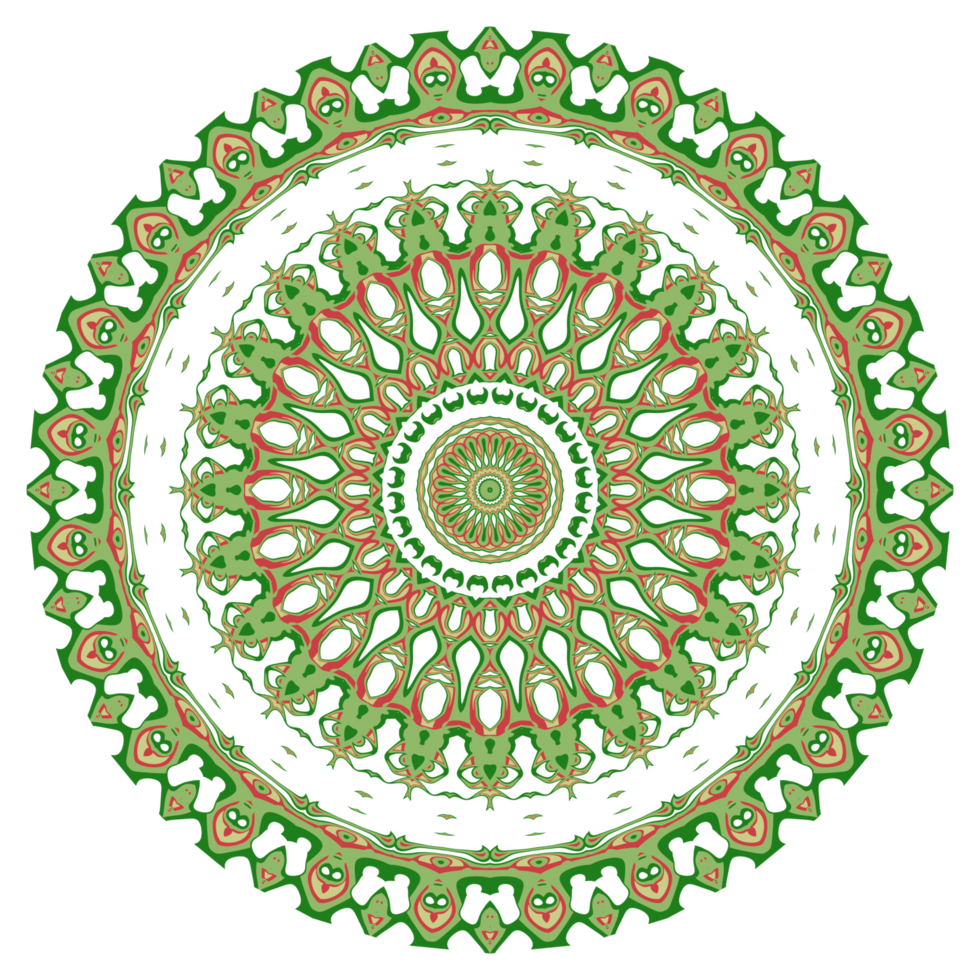 Flower mandala illustration png