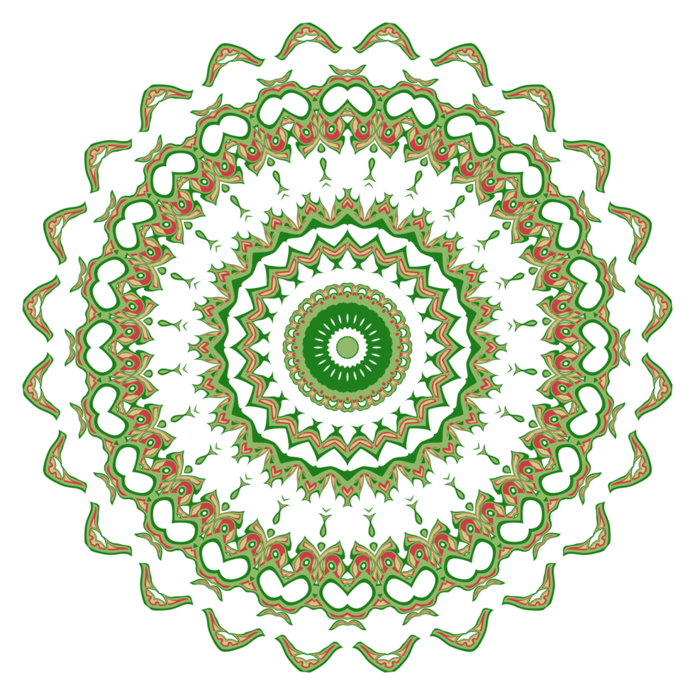 Flower mandala illustration png