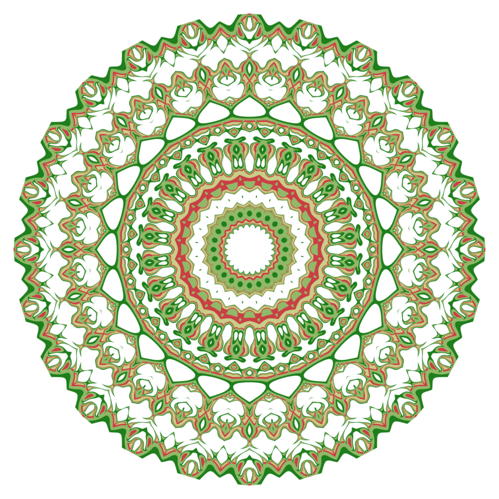 Flower mandala illustration png